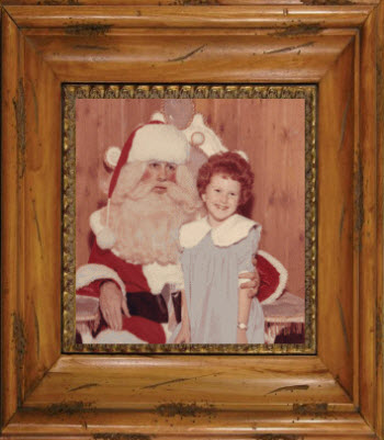 The Redhead Riter And Santa Claus