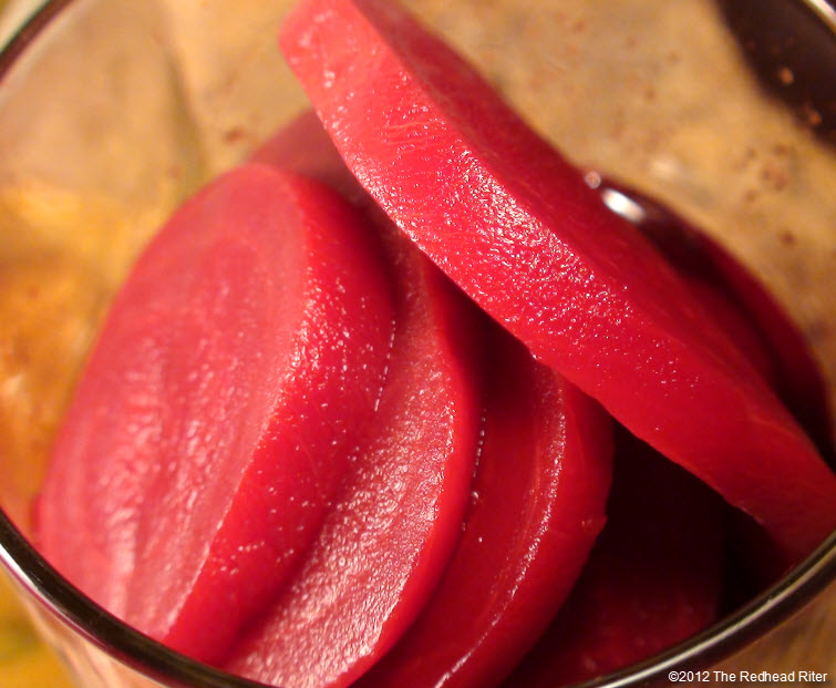 sliced beets sliced beets