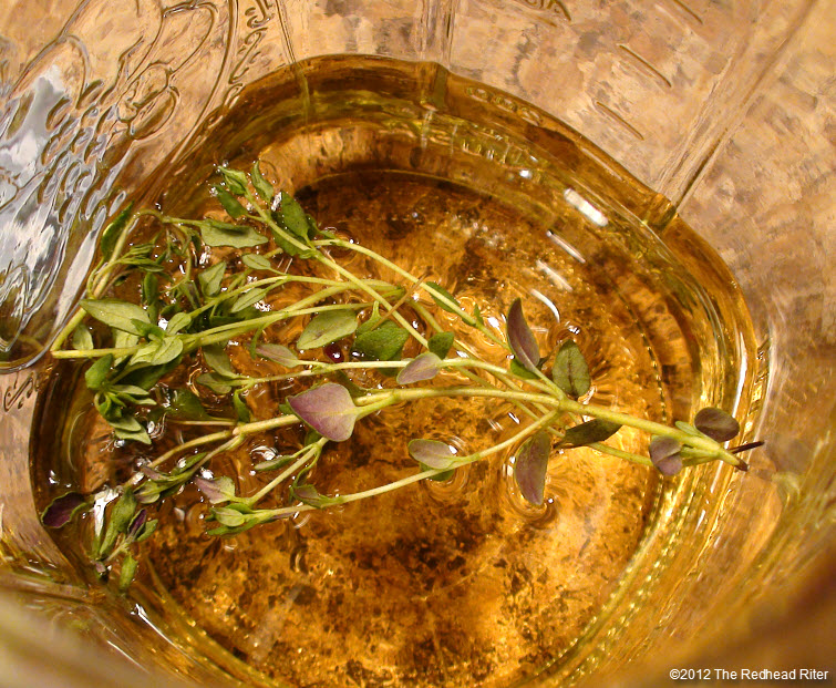 add thyme to vinegar add thyme to vinegar