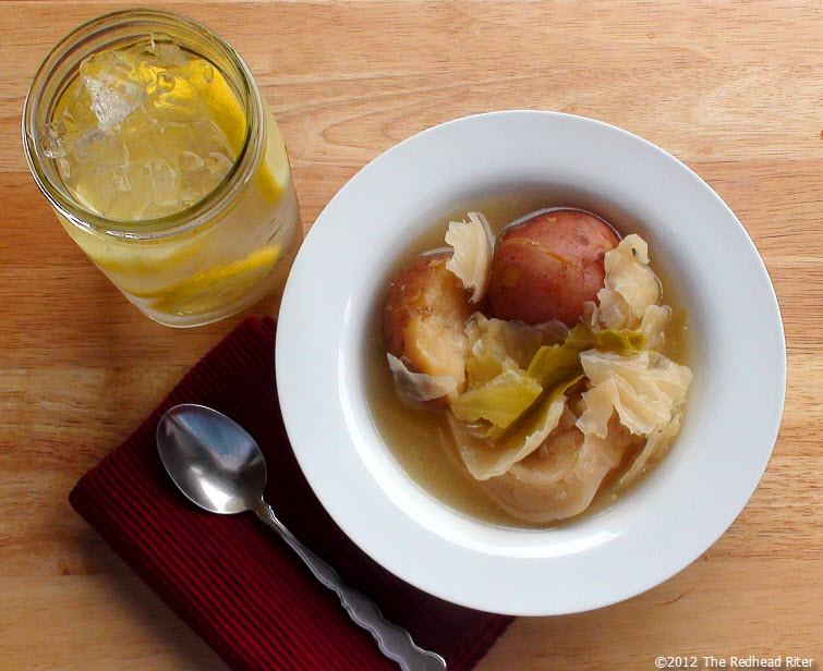 A perfect meal: Country Cabbage and Potatoes A perfect meal: Country Cabbage and Potatoes