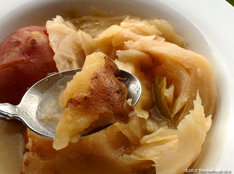 You gotta try a bite of my country cabbage and potatoes You gotta try a bite of my country cabbage and potatoes