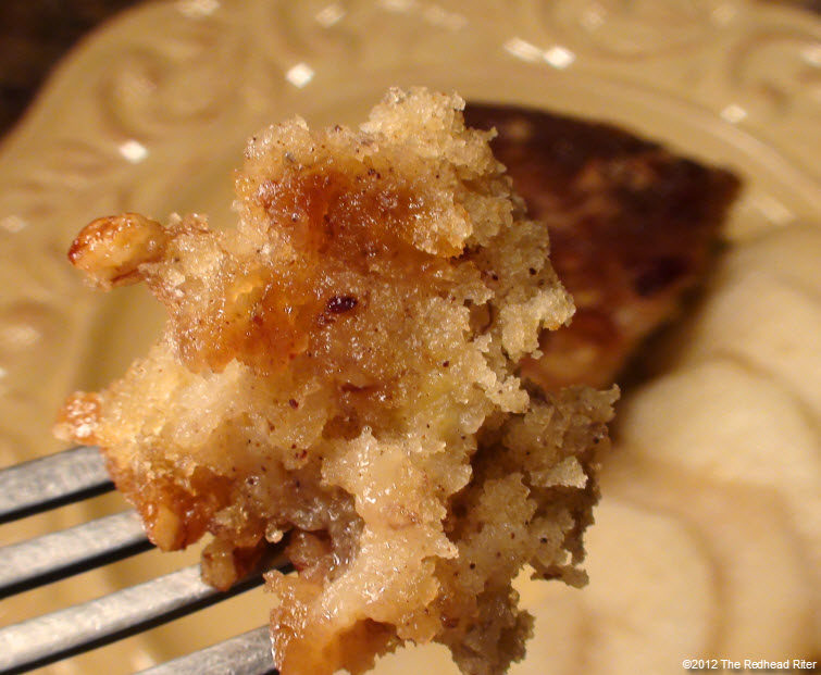 Red Pear Upside Down Banana Cake 31