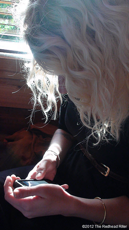 texting while waiting for a table texting while waiting for a table
