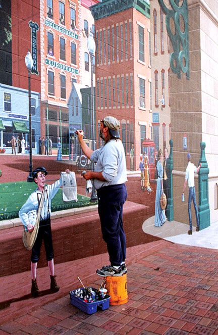 Eric Grohe Murals Bucyrus Great American Crossroad 2 Eric Grohe Murals Bucyrus Great American Crossroad 2