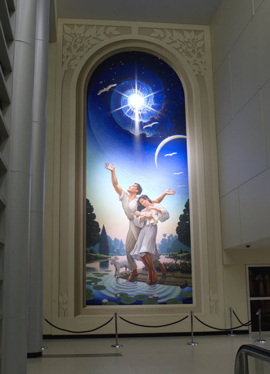 Eric Grohe Murals In the Beginning God Created 2 Eric Grohe Murals In the Beginning God Created 2