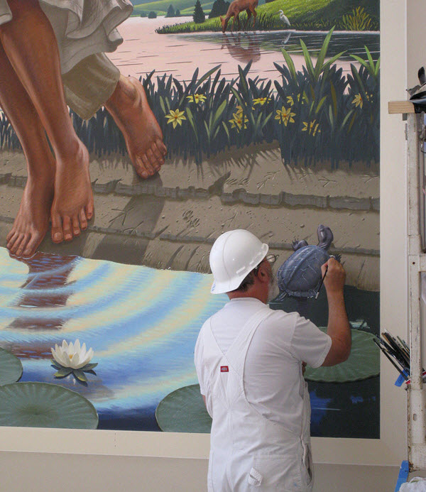 Eric Grohe Murals In the Beginning God Created 3 Eric Grohe Murals In the Beginning God Created 3