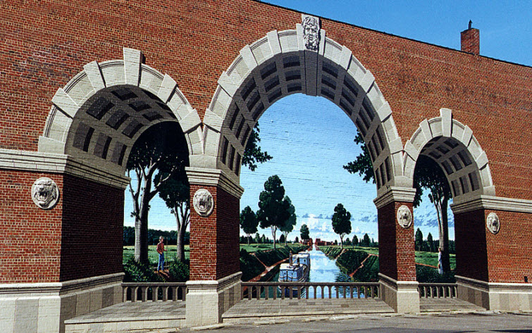 Eric Grohe Murals Ohio & Erie Canal 3 Eric Grohe Murals Ohio & Erie Canal 3