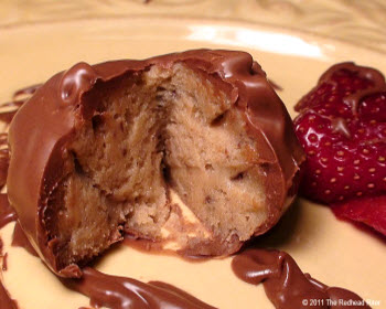 Chocolate Chip Cookie Dough Truffles