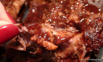 Moist And Tender Barbecue Pork Ribs In The Oven title=