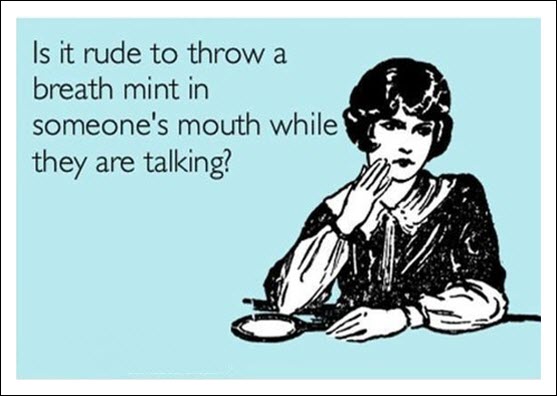 funny card quote breath mint